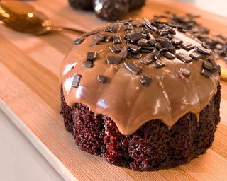 Mini Bolo Brigadeiro