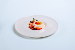 Grappa panna cotta
