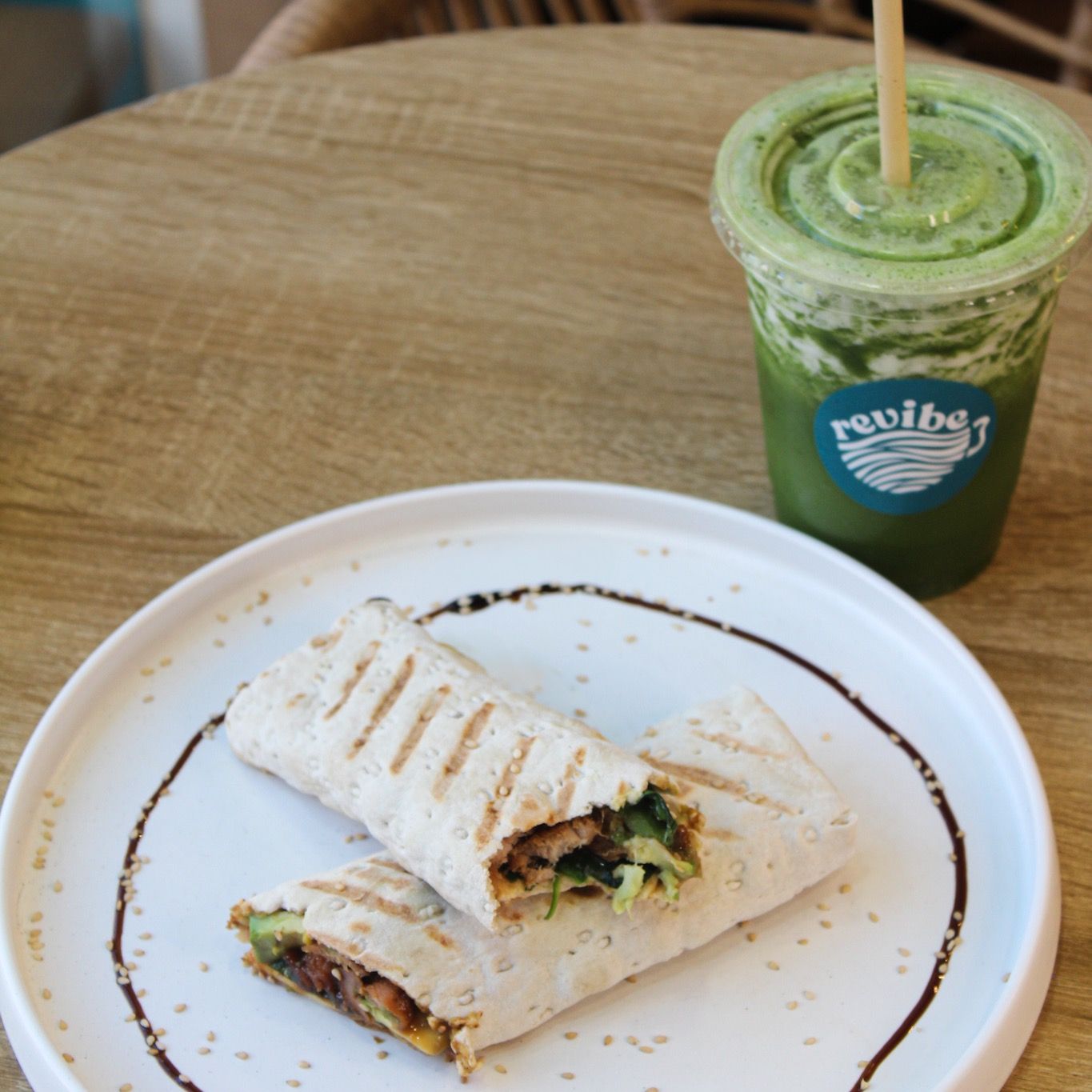 Wrap + Smoothie