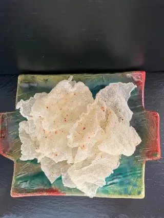 Fried rice chips