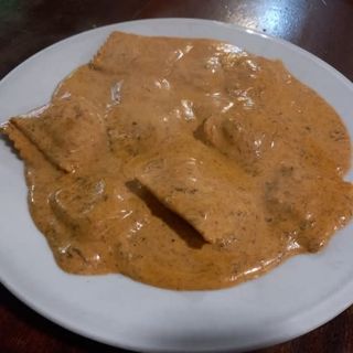 Panzerotti Relleno De Bacón Y Queso