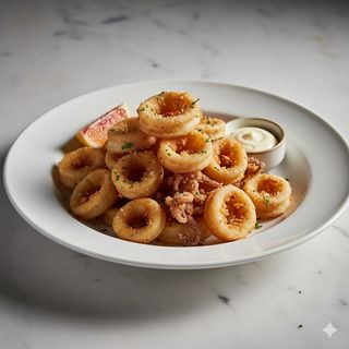 Calamares fritos (ración entera)