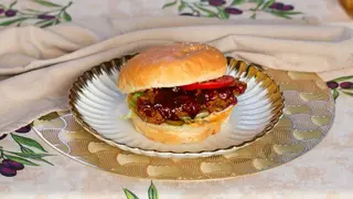 Philippino Adobo burger
