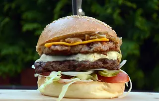Big boss burger + krumpirići