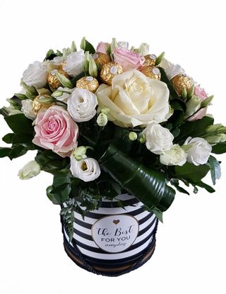 Flowerbox / Box kwiatowy "Słodycz"