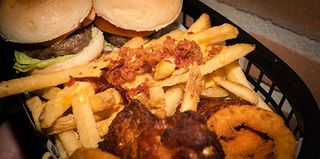 Menù doppio hamburger