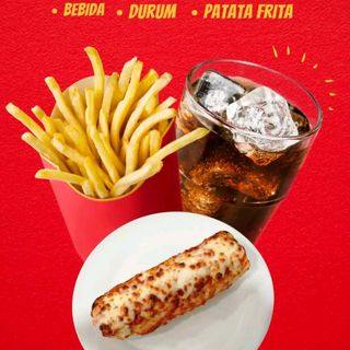 Menú gratinado solo carne(sin verduras)