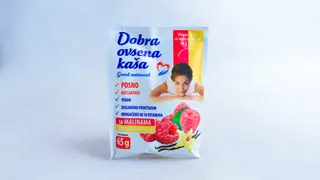 Dobra ovsena kasa malina vanila 65g