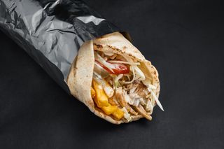 Shawarma pui (lipie mare)