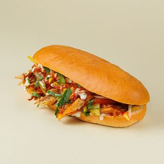 Հավի շաուրմա հացով