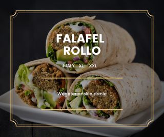 Falafel rollo XXL