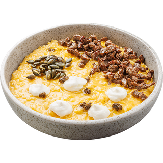 Ризото с крем от тиква и телешко (530г)