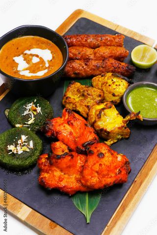 Tikka mix platter