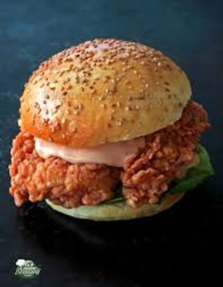 Hamburguesa De Pollo Crujiente