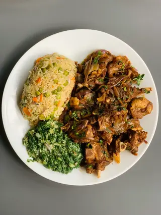 Mutton stir fry