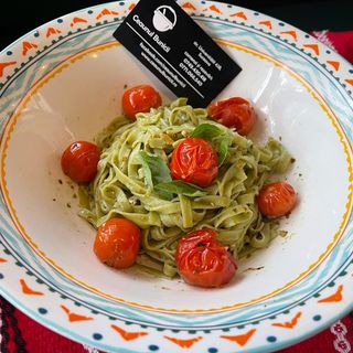 Tagliatelle cu pesto (vegan)