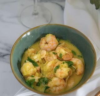 137. Gamberi al curry