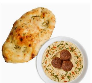 Hummus Bowl With Beet Ball