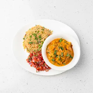 Swahili coconut creamy chicken curry