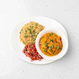 Swahili coconut creamy chicken curry