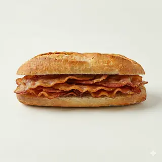 Bocadillo Simple De Bacon