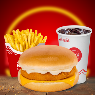 Fish burger veliki meni