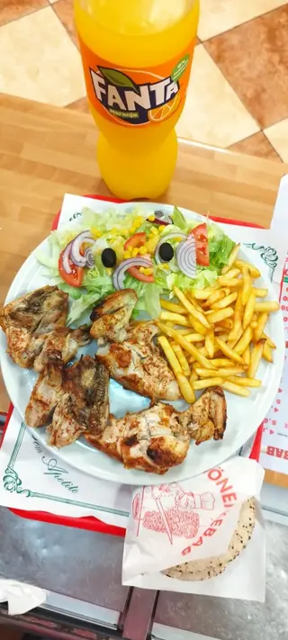 Menú Pollo Asado