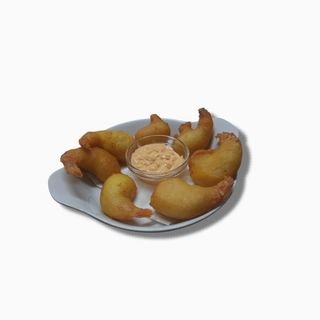 Gambas Panadas Fritas