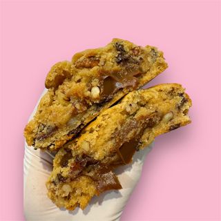 Pecan cookie & Dulce de leche