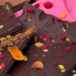 შავი ბელგიური შოკოლადი 0.100გრ