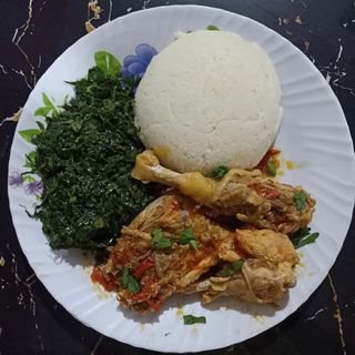 Kuku Stew + Ugali
