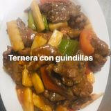 Ternera con guindillas