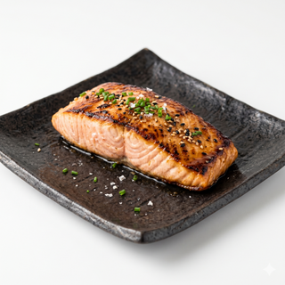 Salmón Teppanyaki