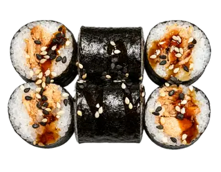 Maki z Pieczonym Łososiem (6 sztuk, 120g)