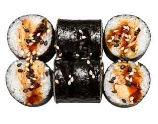 Maki z Pieczonym Łososiem (6 sztuk, 120g)