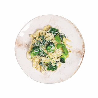 Tagliatelle ze szpinakiem