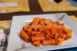 Tortiglioni alla Amatriciana - senza glutine