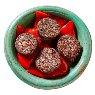 Morcilla con pimientos