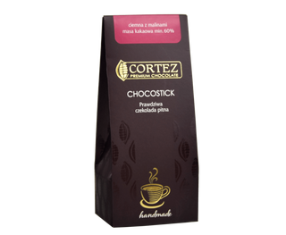 CHOCOSTICK CZEKOLADA CIEMNA Z MALINAMI 40G