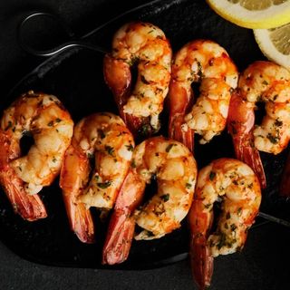 Langostinos Yakitori (4 Uds.)