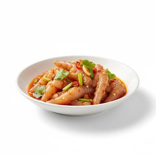 Zampe di pollo disossate, agrodolci e piccanti -酸辣无骨凤爪