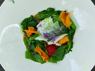 Сібас з пряними томатами (250г)