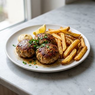 Frikadellen Receta Austriaca