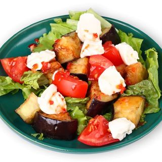 Салат "Хрустящий баклажан"