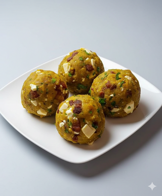 Bolón Mixto Queso Chicharrón .)