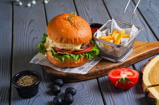 Бургер с курицей (280г)