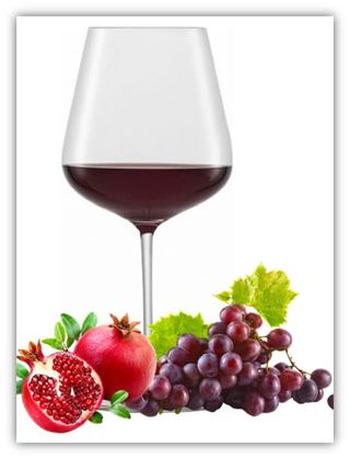 Напівсолодке Червоне Вино Гранат (1л)