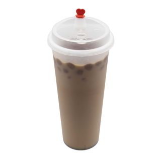 Bubble Tè al Latte con Fagioli Rossi / Milk Tea with Red Beans / 红豆奶茶