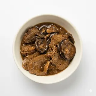 Fricandó de Seitán Ahumado