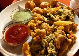 Mix di antipasti vegetariani